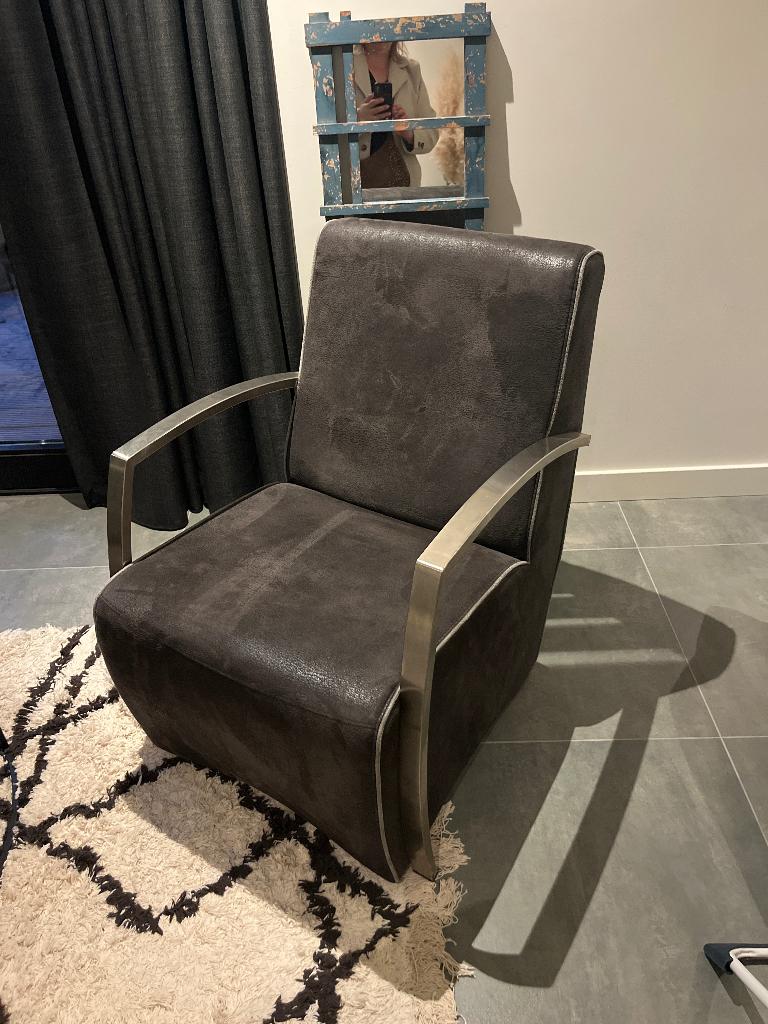 Fauteuil, Huis en Inrichting, Fauteuils, Ophalen, Gebruikt, 75 tot 100 cm, 50 tot 75 cm