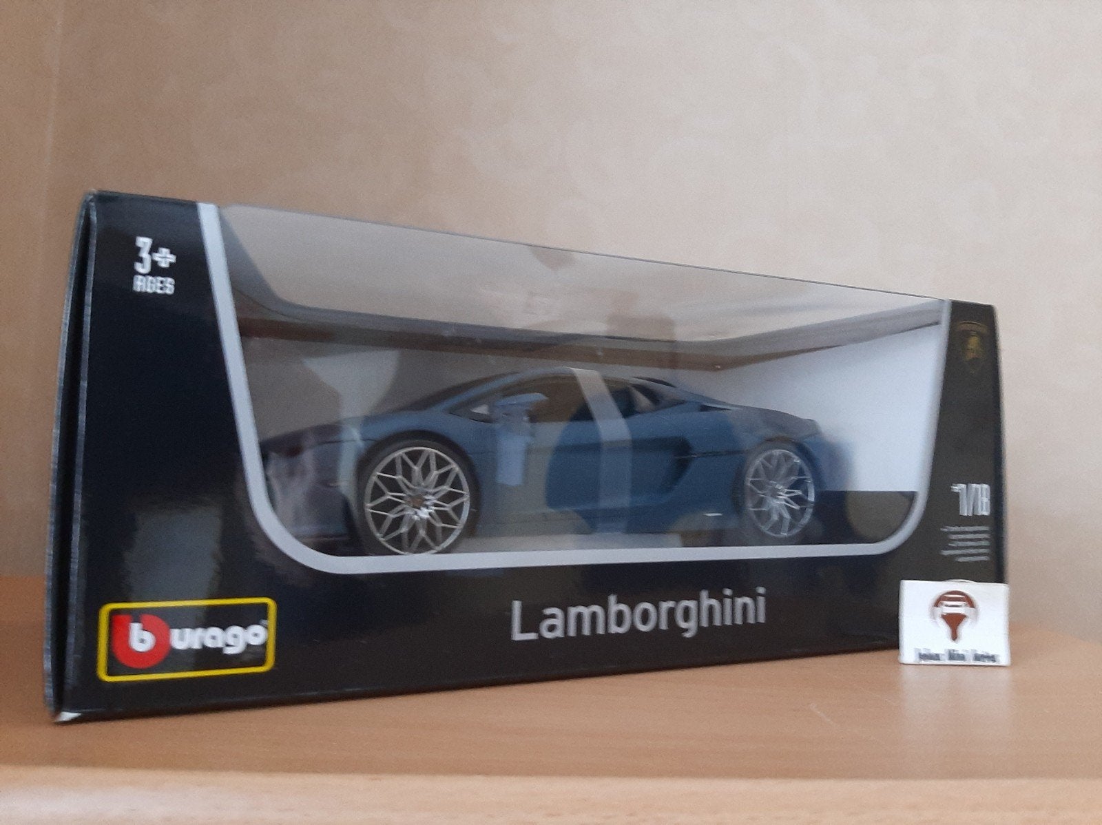 Lamborghini Temerario 2025 in Pearl Blue van Bburago 1:18, Auto, Nieuw, Ophalen of Verzenden, Bburago