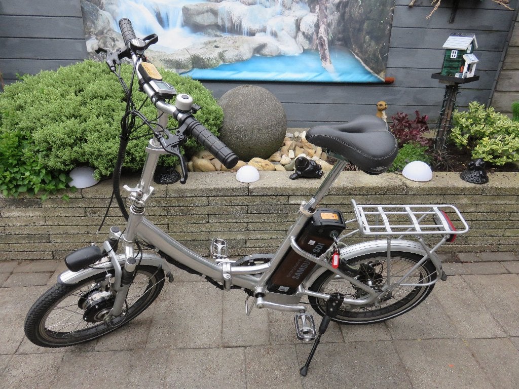 Elektrische vouwfiets, Fietsen en Brommers, Fietsen | Vouwfietsen, Ophalen, Gebruikt, 20 inch of meer