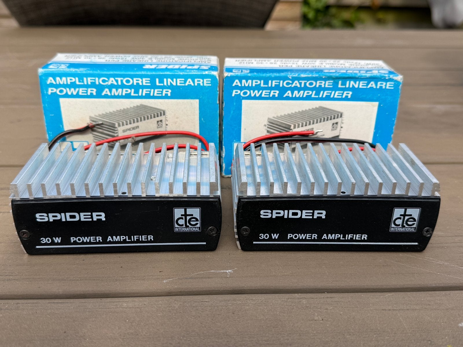 2 x 27mc eindtrapje 30w, Ophalen, Nieuw