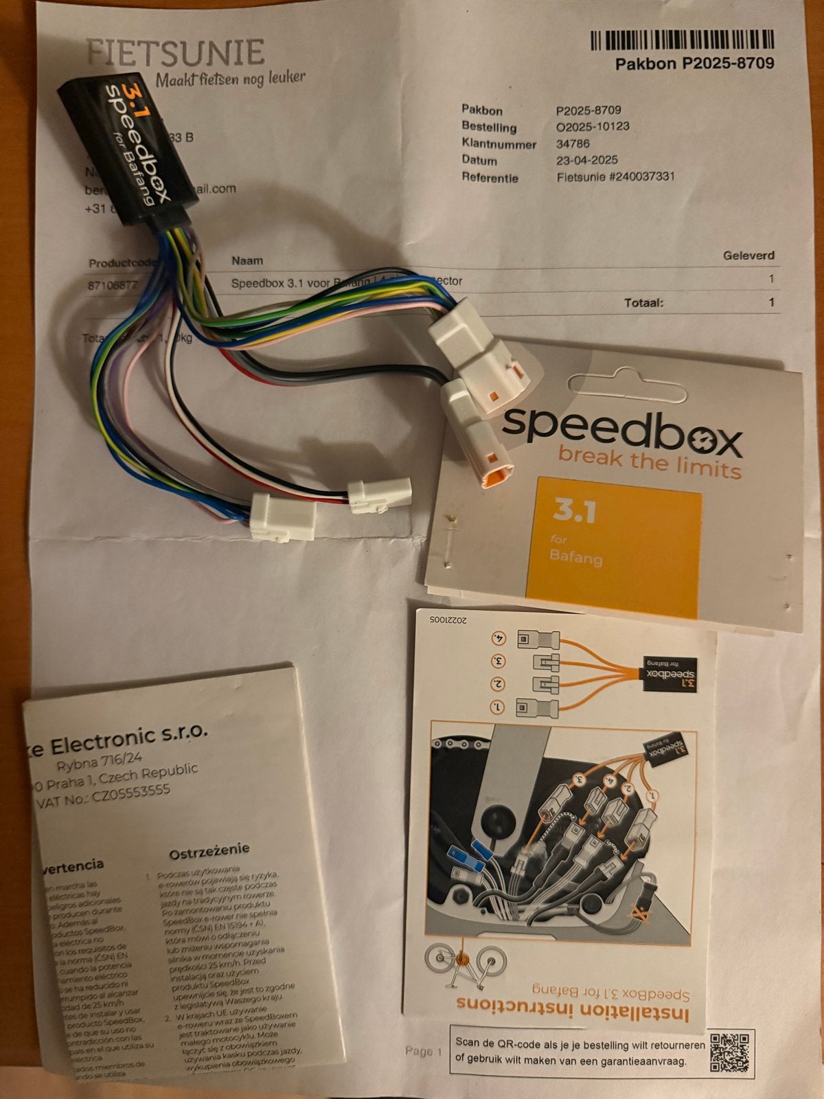 Speedbox 3.1 voor Bafang - Ontgrendel je e-bike!, Zo goed als nieuw