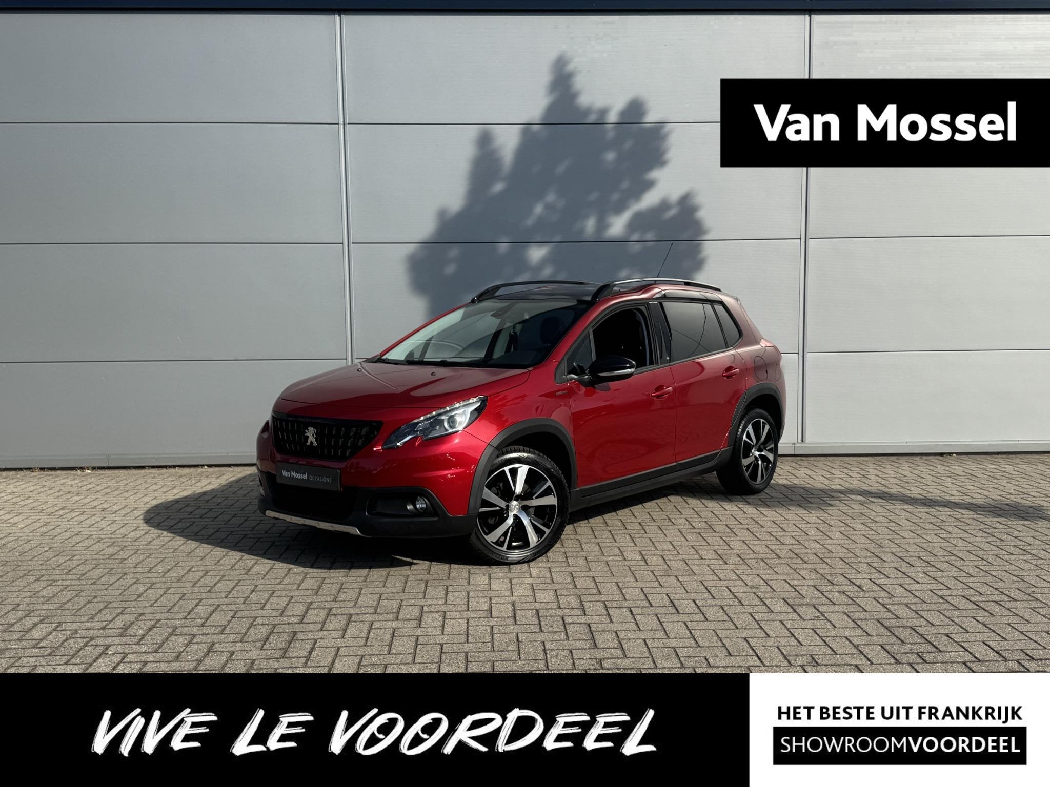 Peugeot 2008 1.2 PureTech GT-line | Panoramadak | Stoelverwa, Auto's, Voorwielaandrijving, 12 maanden, Stof, Euro 6