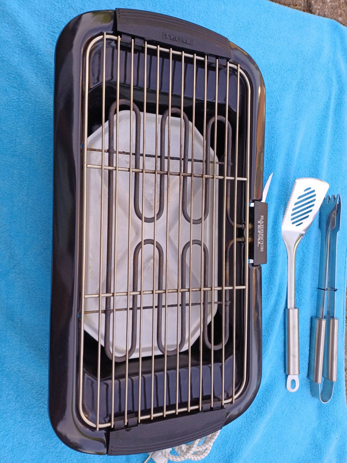 Tefal barbecue TEFAL TYPE 1850 SERIE 2, Ophalen of Verzenden, Zo goed als nieuw, Tefal