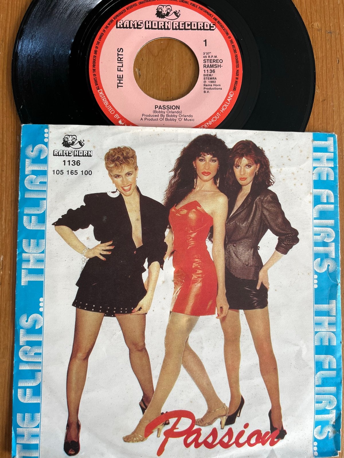 The Flirts - Passion 7" Vinyl Single (1982), Ophalen of Verzenden, 7 inch, Pop