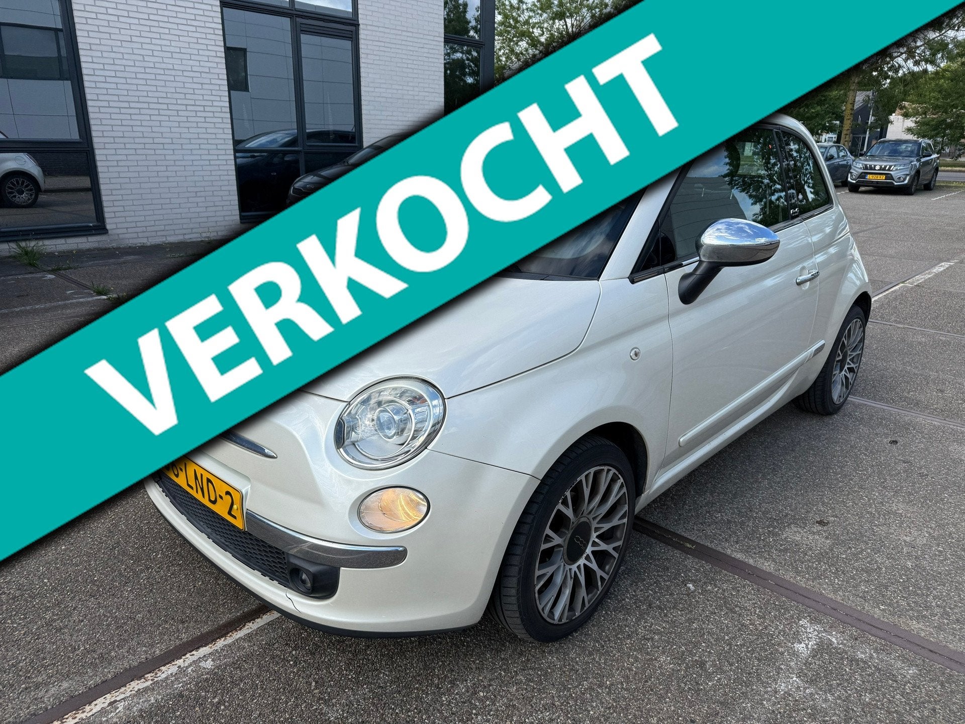Fiat 500 C 1.2 Rock /AUTOMAAT / CABRIO / ELEK DAK / PDC / LE, Auto's, Euro 5, Gebruikt, 1242 cc, Cabriolet
