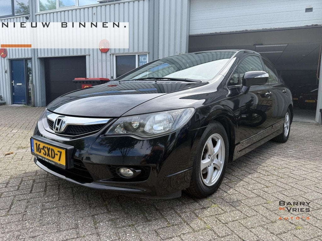 Honda Civic 1.3 Hybrid Elegance Nieuwe apk bij aflevering, Auto's, Honda, Bedrijf, Te koop, Civic, ABS, Airbags, Airconditioning
