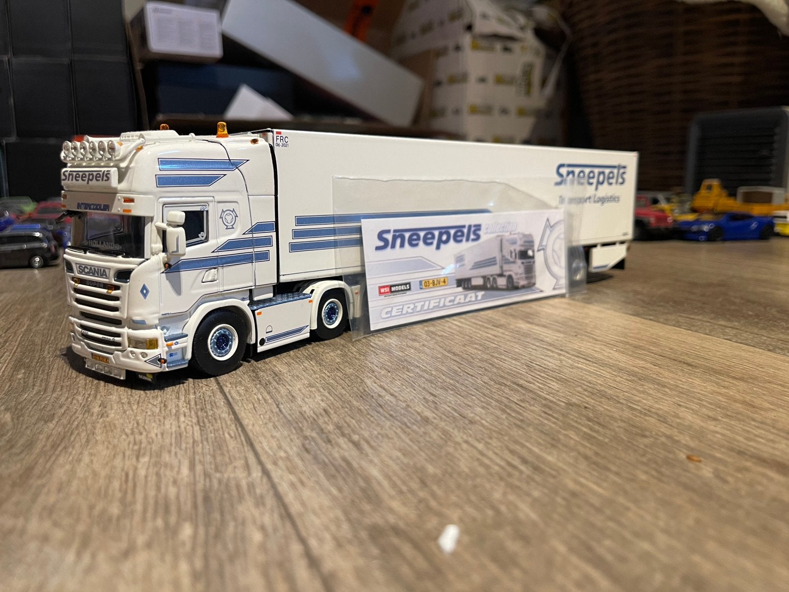 WSI Sneepels koeler, Hobby en Vrije tijd, Modelauto's | 1:50, Ophalen of Verzenden, Bus of Vrachtwagen, Wsi