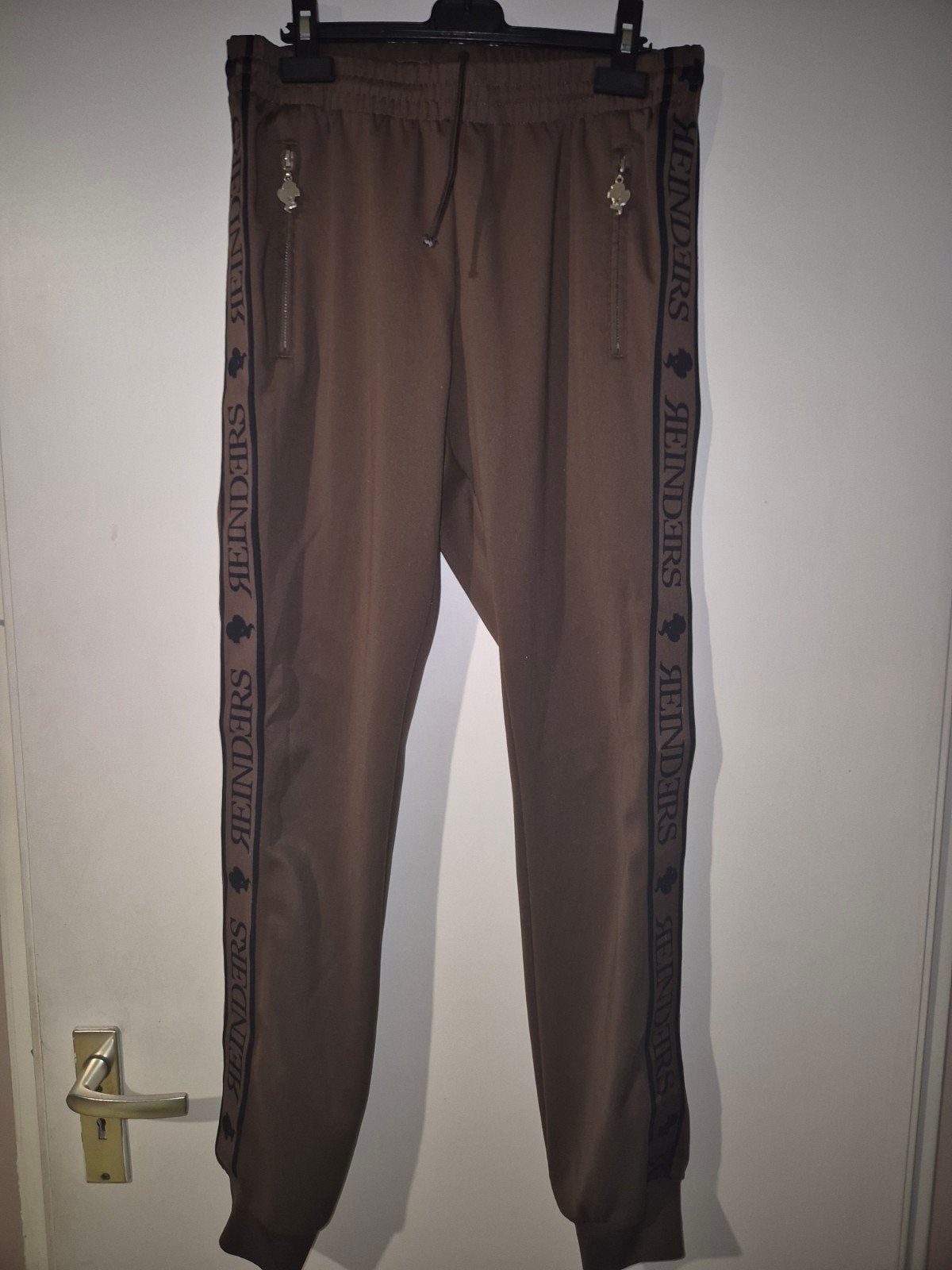reinders broek maat l, Ophalen of Verzenden, Gedragen, Zwart, Lang