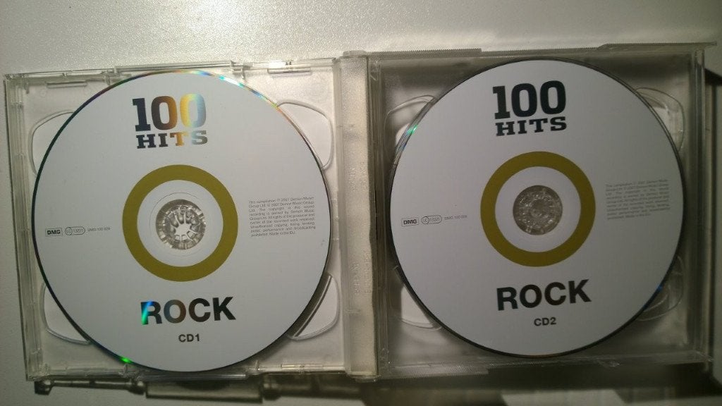 100 Hits Rock (5 CD), Ophalen of Verzenden, Zo goed als nieuw, Rock en Metal, Album