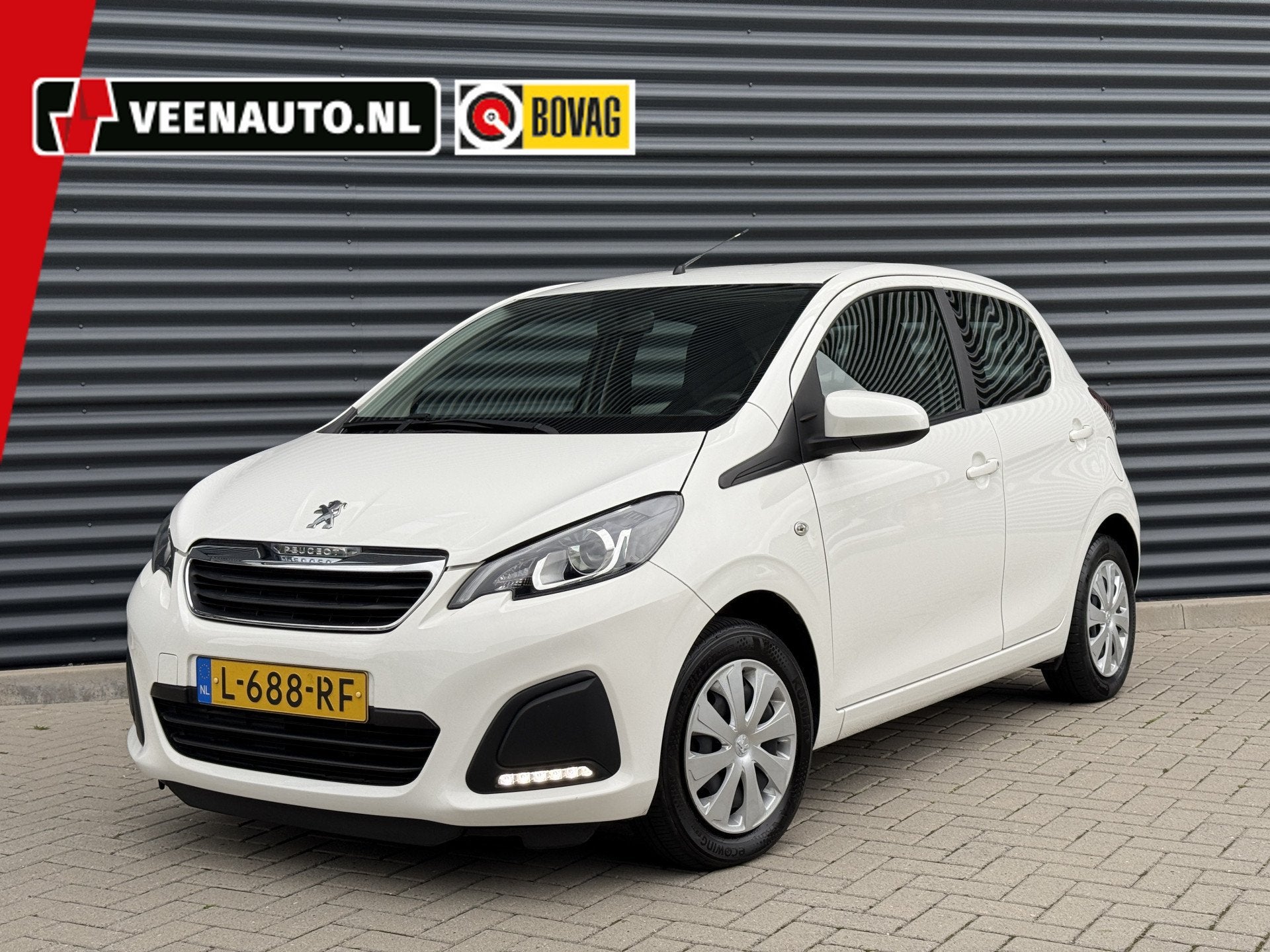 Peugeot 108 1.0 e-VTi Active incl. BTW (bj 2021), Voorwielaandrijving, Dealer onderhouden, Stof, Gebruikt
