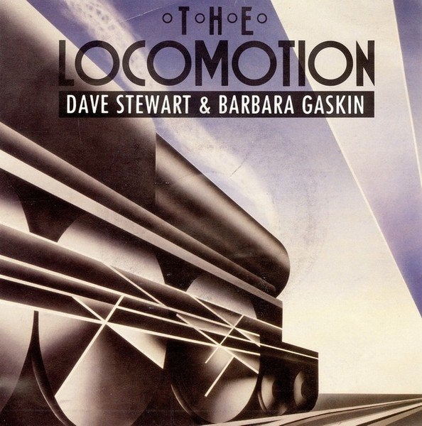 Dave Stewart & Barbara Gaskin - The Locomotion (Single), Cd's en Dvd's, Vinyl Singles, Gebruikt, 7 inch, Pop, Overige typen