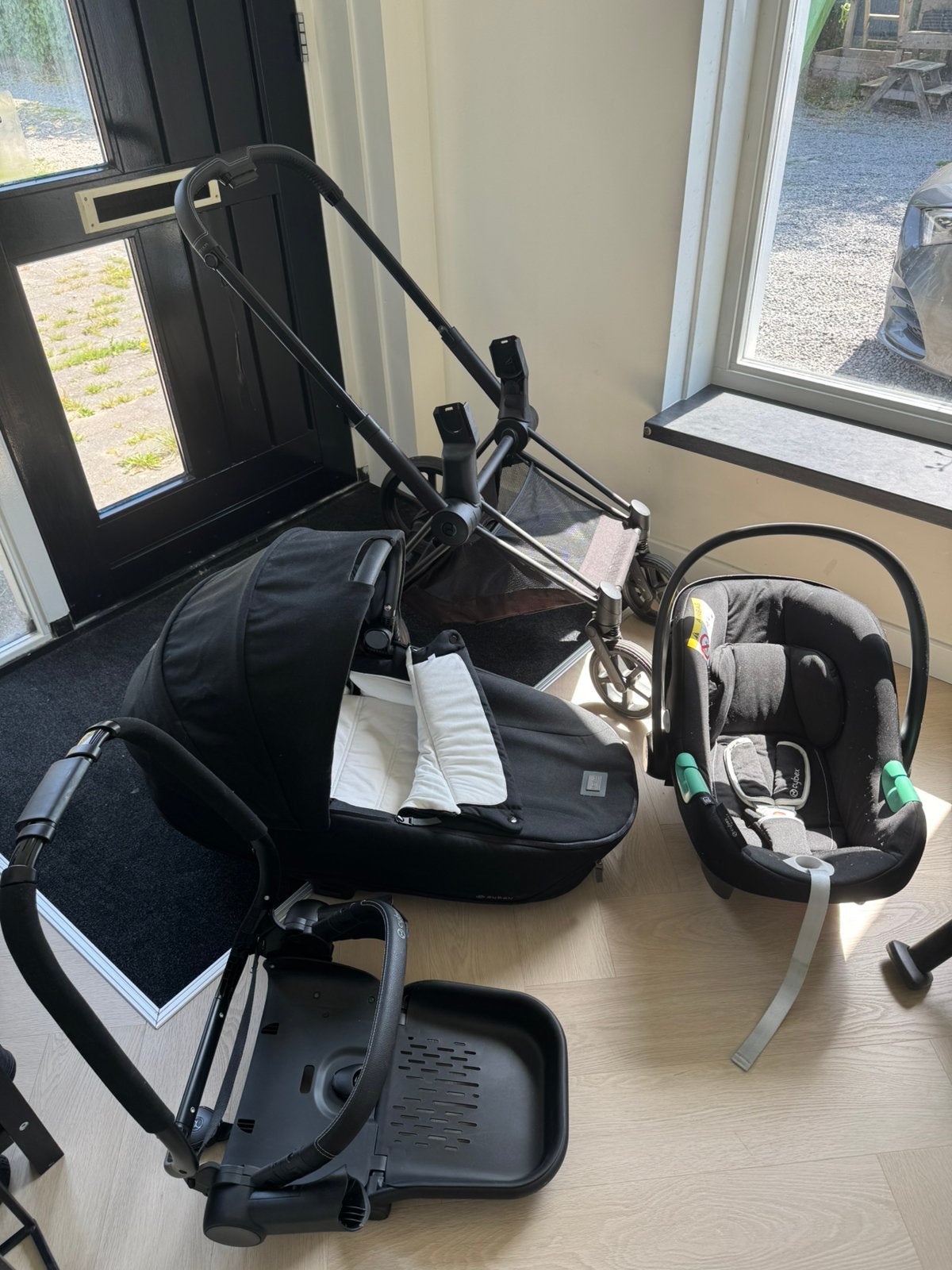 Cybex priam kinderwagen, Kinderen en Baby's, Kinderwagens en Combinaties, Met autostoeltje, Zo goed als nieuw, Ophalen, Kinderwagen