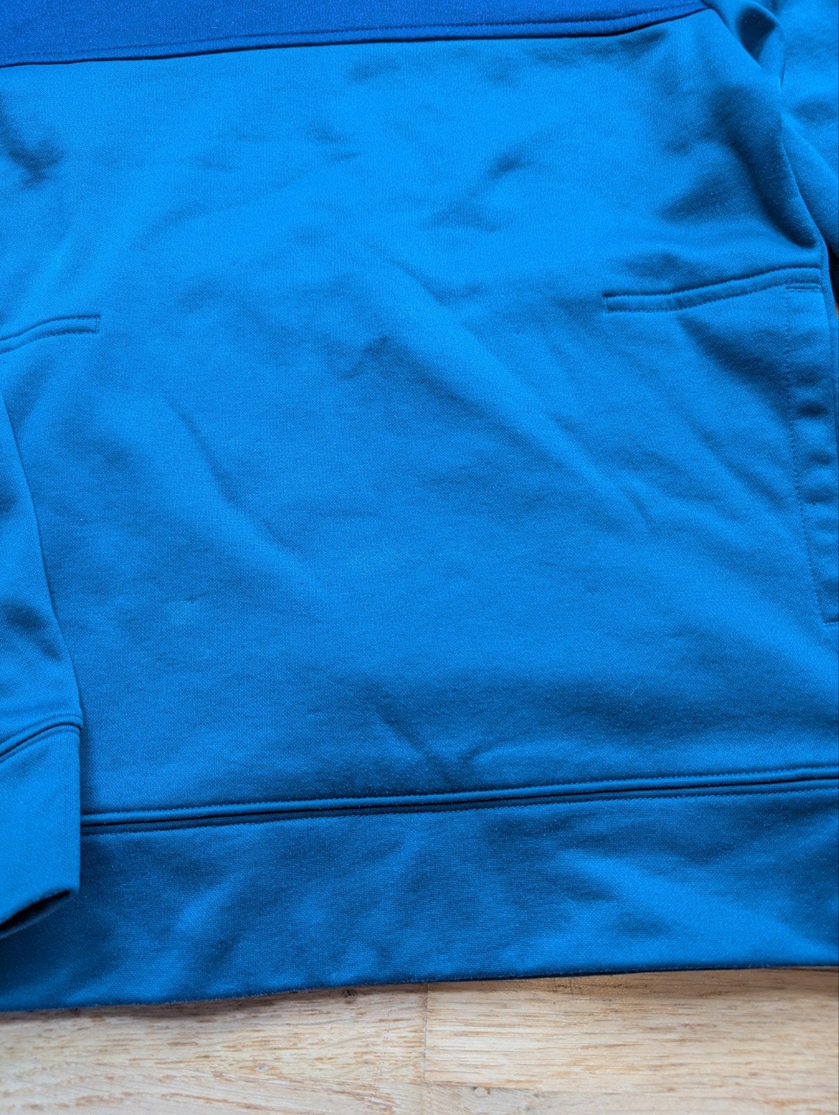 The North Face Hoodie - Blauw/Donkerblauw junior M, Ophalen of Verzenden, Gebruikt, Jongen