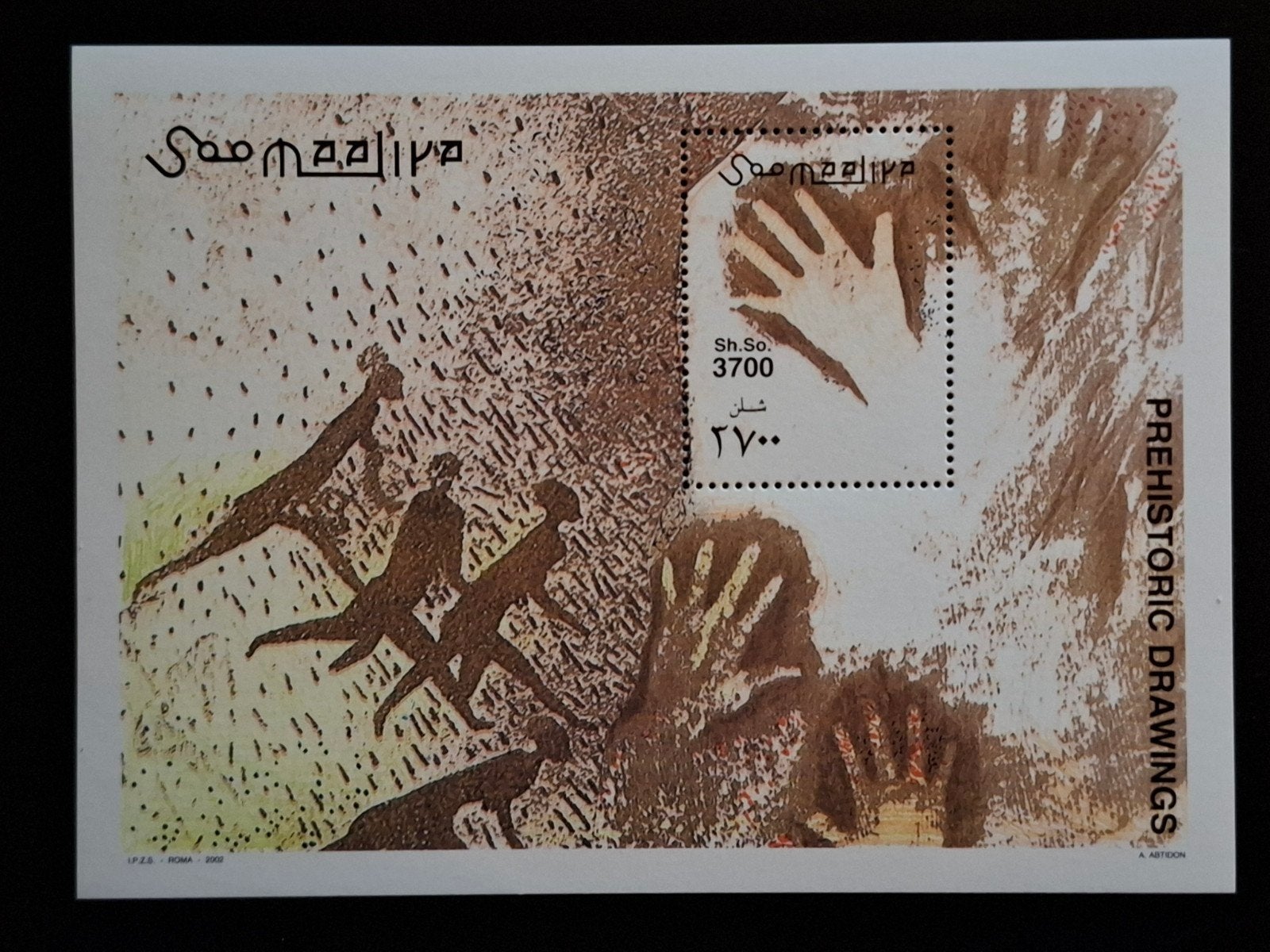 Somalië 2002 Rock Paintings, Ophalen of Verzenden, Overige landen, Postfris