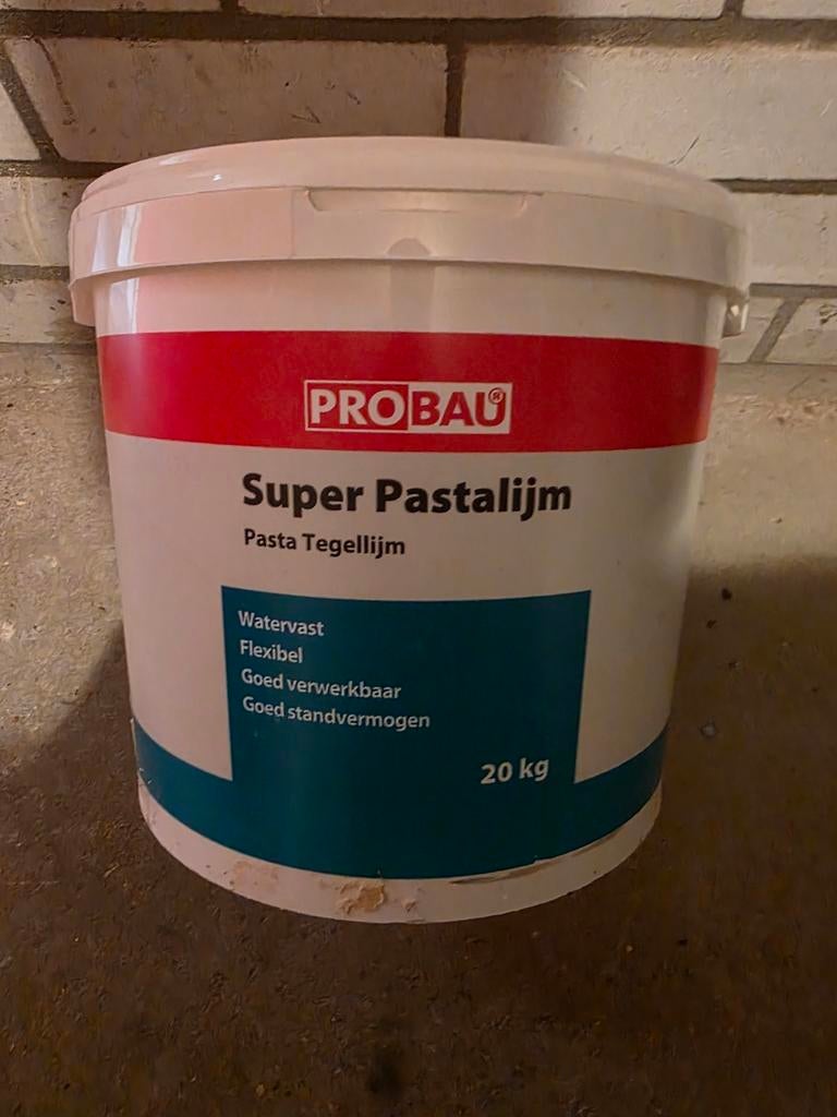 PROBAU Super Pastalijm - 20 kg Tegellijm, Ophalen