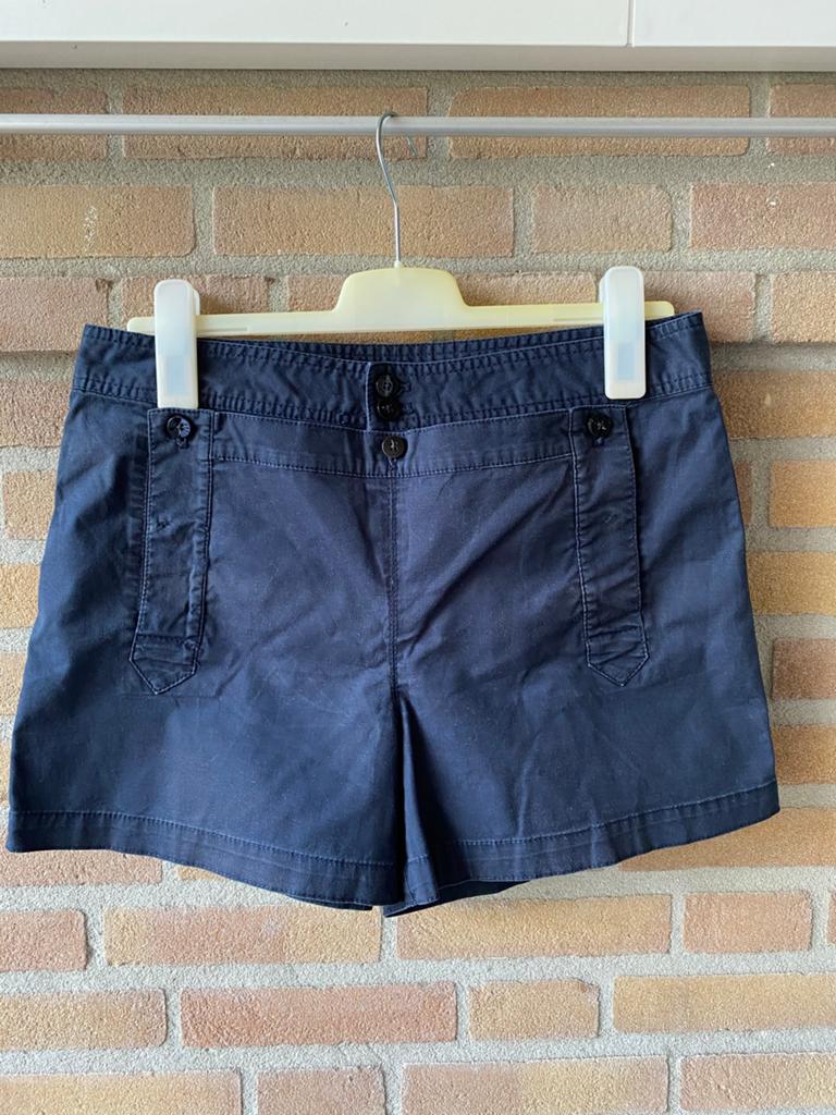 Marc Jacobs korte broek, Kleding | Dames, Broeken en Pantalons, Zo goed als nieuw, Maat 38/40 (M), Blauw, Kort, Ophalen of Verzenden
