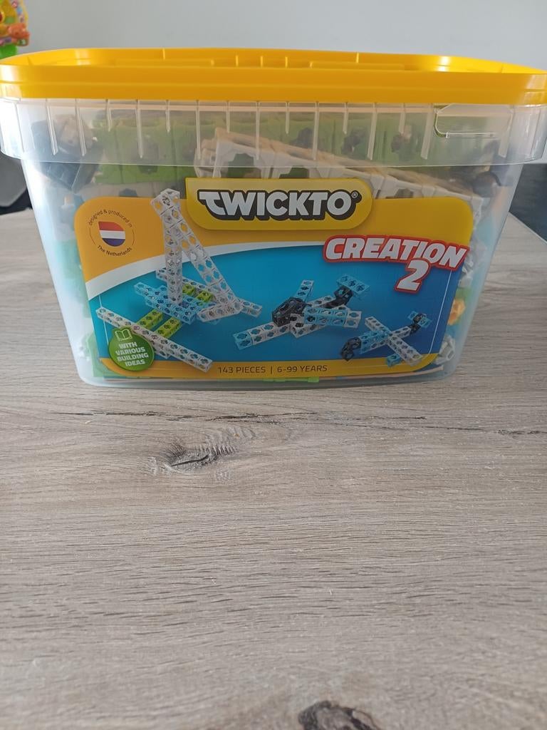 Twickto Creation/ bouwstenen, Kinderen en Baby's, Speelgoed | Bouwstenen, Gebruikt, Ophalen of Verzenden