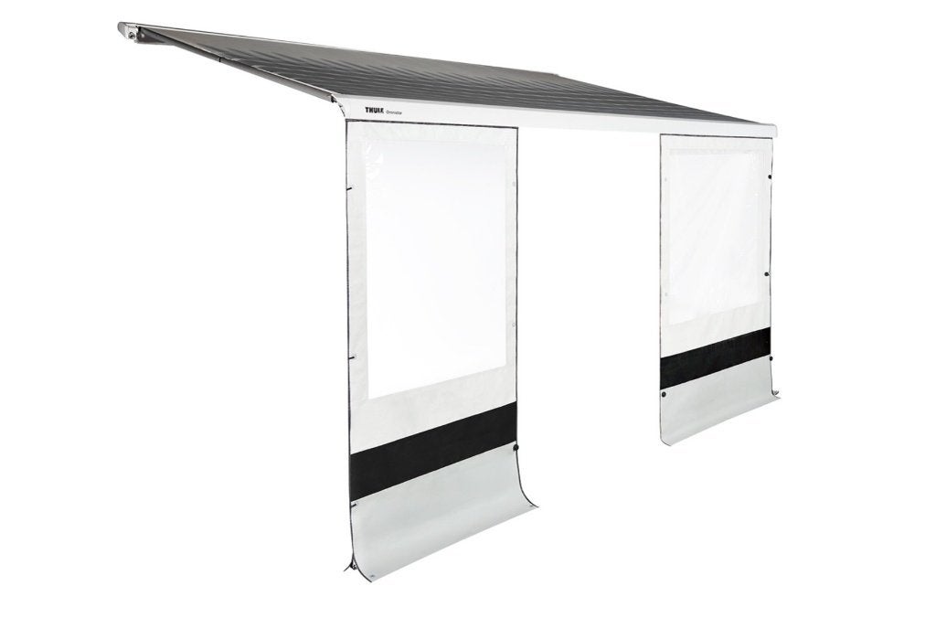 Voorwanden voor Thule Omnistor 6300, Caravans en Kamperen, Voortenten en Luifels, Ophalen, Zo goed als nieuw, Vinyl, Thule