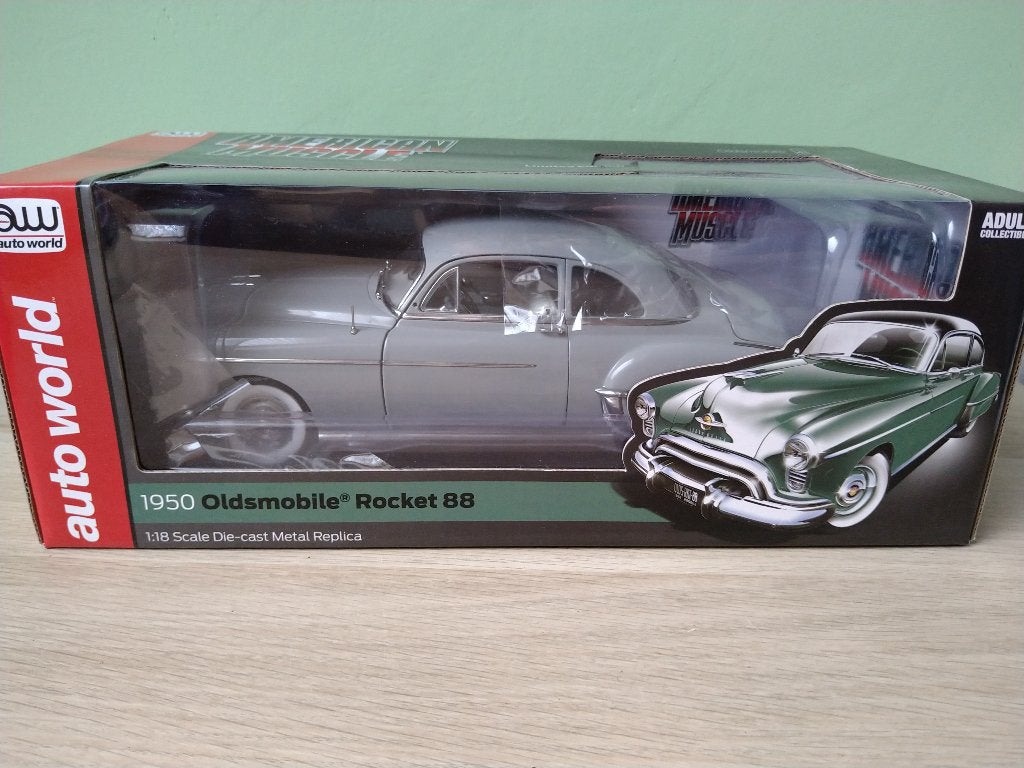 1950 Oldsmobile 88 1:18 AutoWorld, Ophalen of Verzenden, Nieuw, Auto, Overige merken