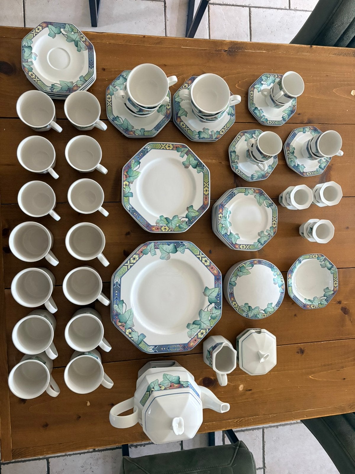 Villeroy & Boch Pasadena servies, Ophalen