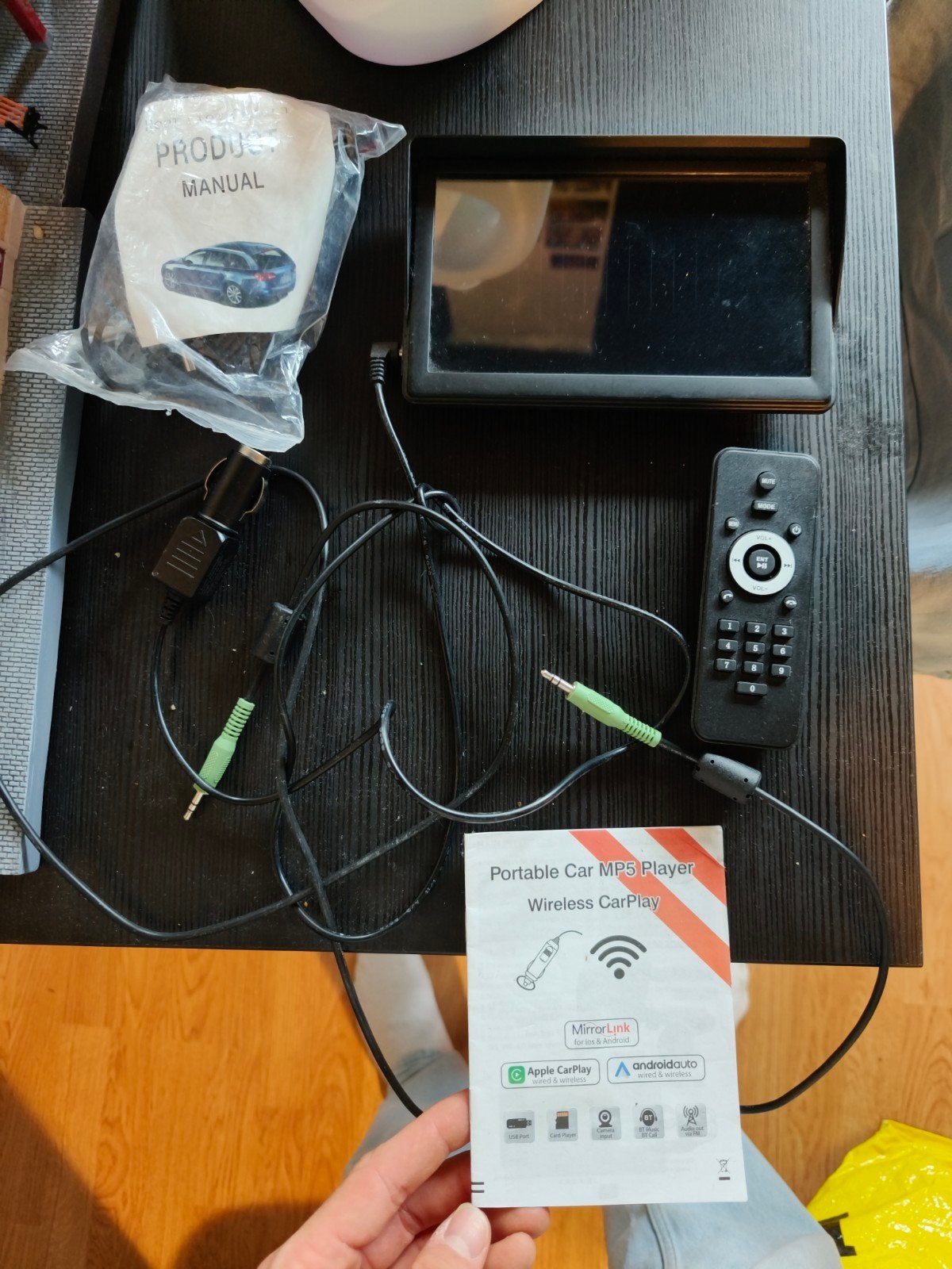 Apple CarPlay/Android Auto + achteruitrijcamera, Ophalen of Verzenden, Draadloos, Gebruikt