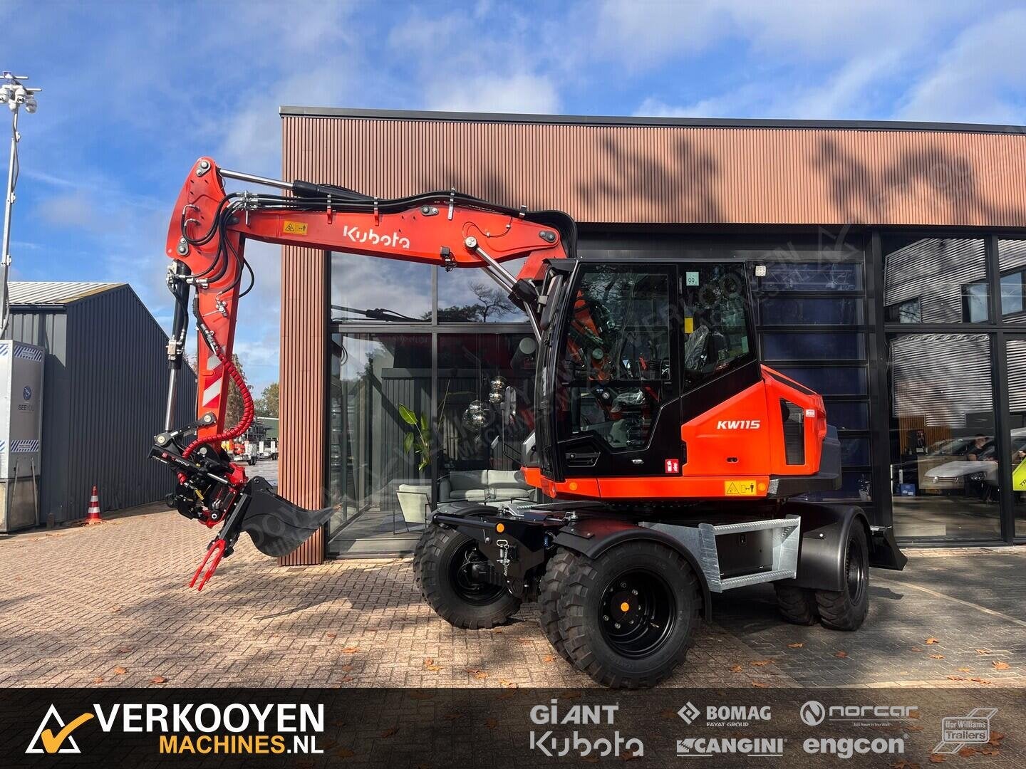 2026 Kubota KW115 ADV1308, Graafmachine