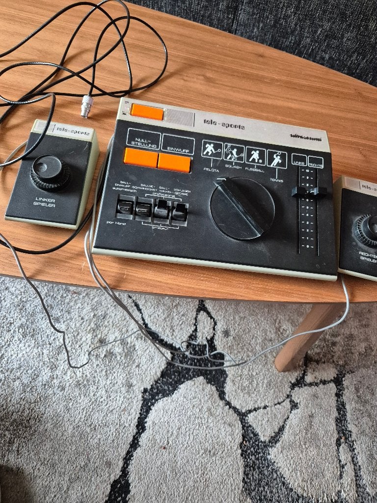 Oude spelcomputer, Ophalen, Gebruikt
