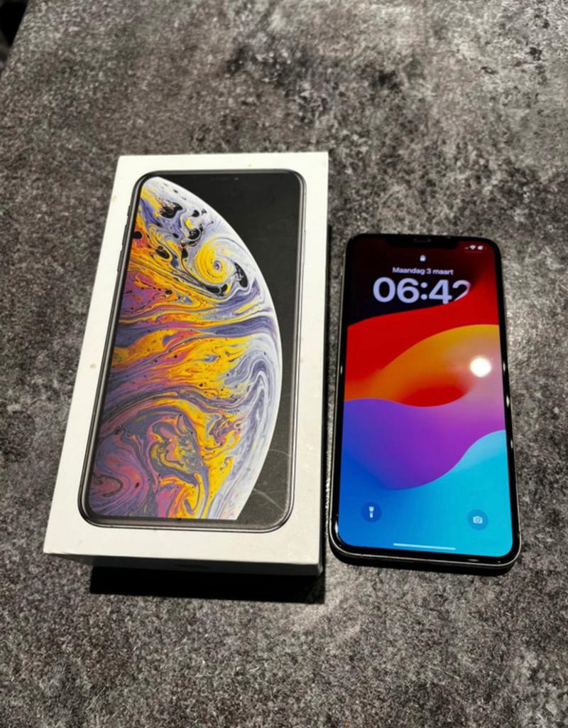 Iphone xs max, 64gb, Telecommunicatie, Mobiele telefoons | Apple iPhone, Gebruikt, Wit, 88 %, Ophalen of Verzenden