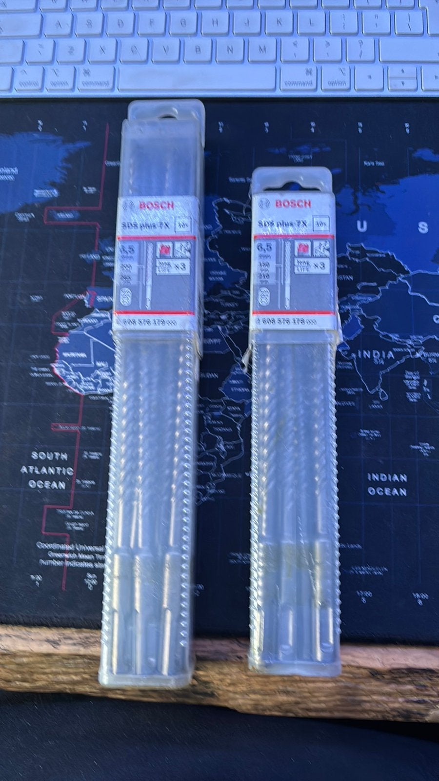 Nieuw 19 bosch sds plus boren 10 stuks van 6,5 x 150 x 210, Ophalen of Verzenden, Nieuw