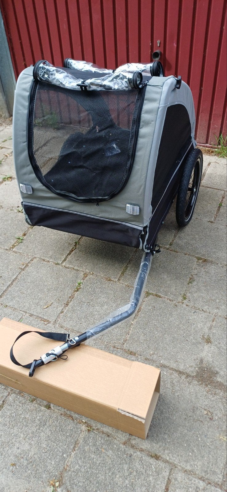Primeline hondenfietskar. MAX 50kg!!!!, Fietsen en Brommers, Fietsaccessoires | Aanhangers en Karren, Ophalen, Nieuw, Hondenkar