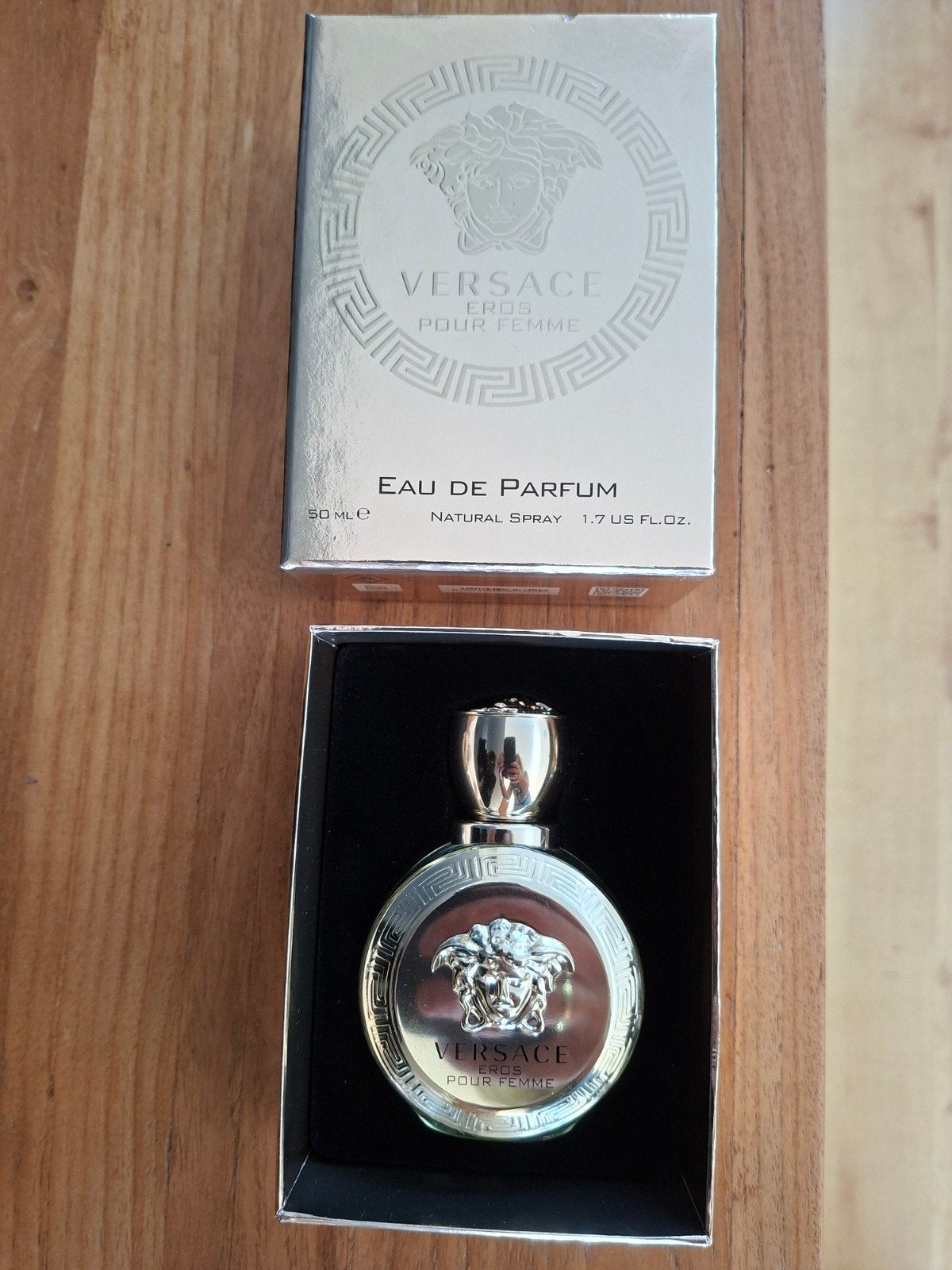 Versace Eros Pour Femme Eau de Parfum 50ml origineel, Verzenden, Zo goed als nieuw