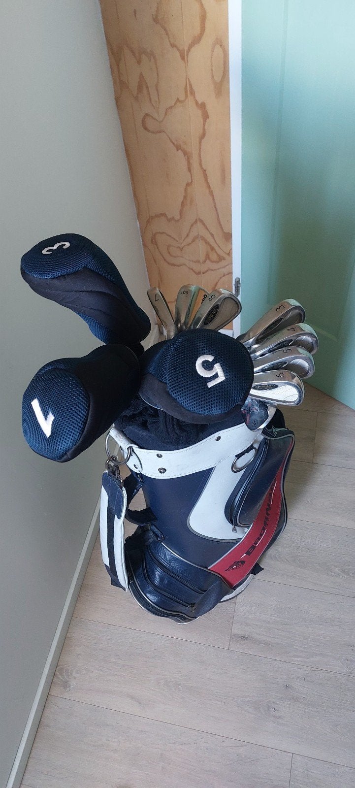 linkshandig golf set compleet incl schoenen en ballen, Sport en Fitness, Ophalen, Gebruikt, Set, Overige merken
