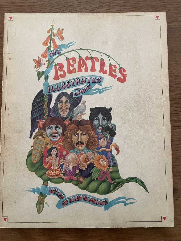 The Beatles illustrated lyricks Alan Aldridge 1969 1ste druk, Gelezen, Artiest, Ophalen of Verzenden, Alan Aldridge