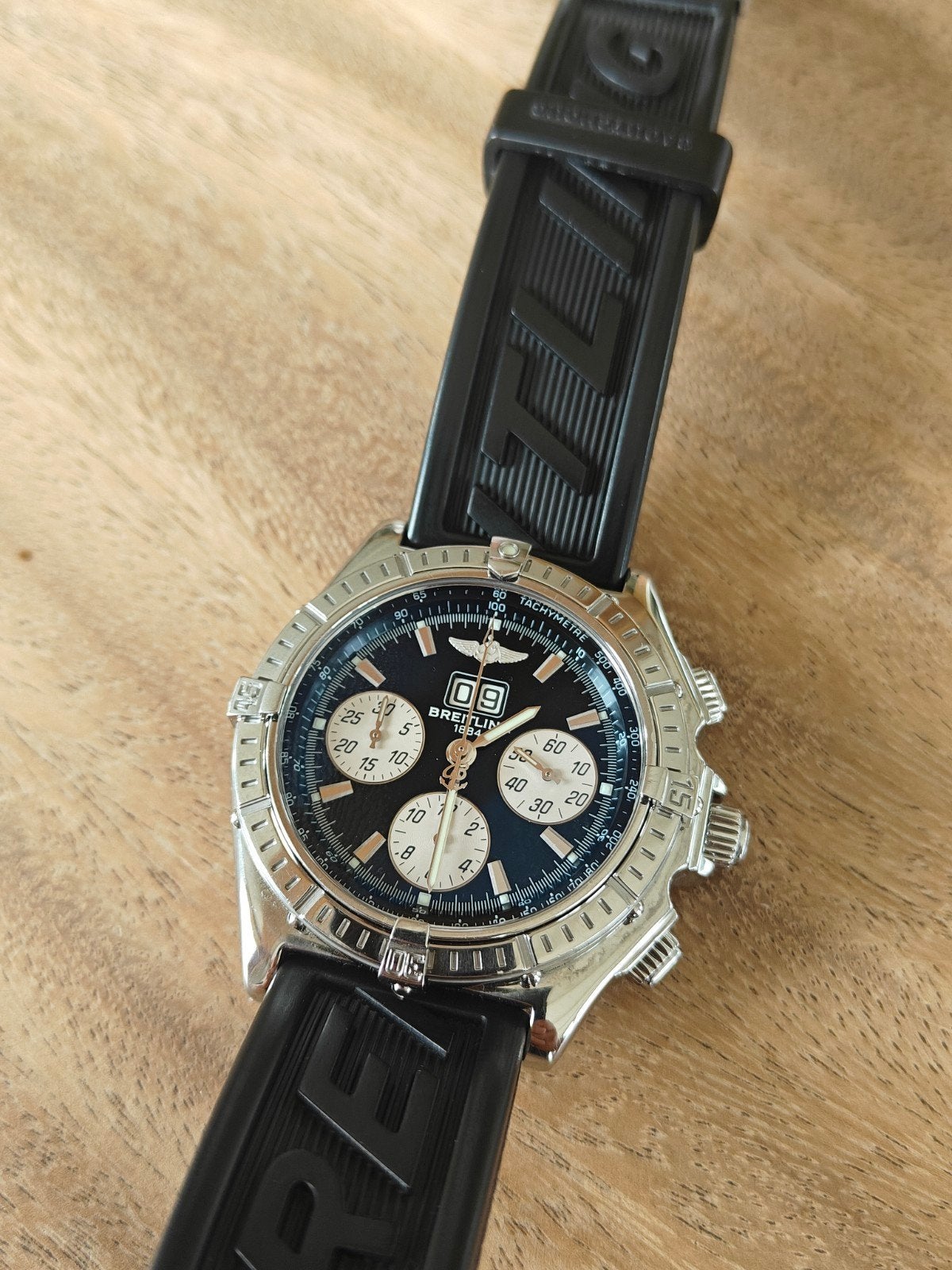 Breitling Crosswind Special | Doos en Certificaat, Staal, Breitling, Polshorloge, Kunststof