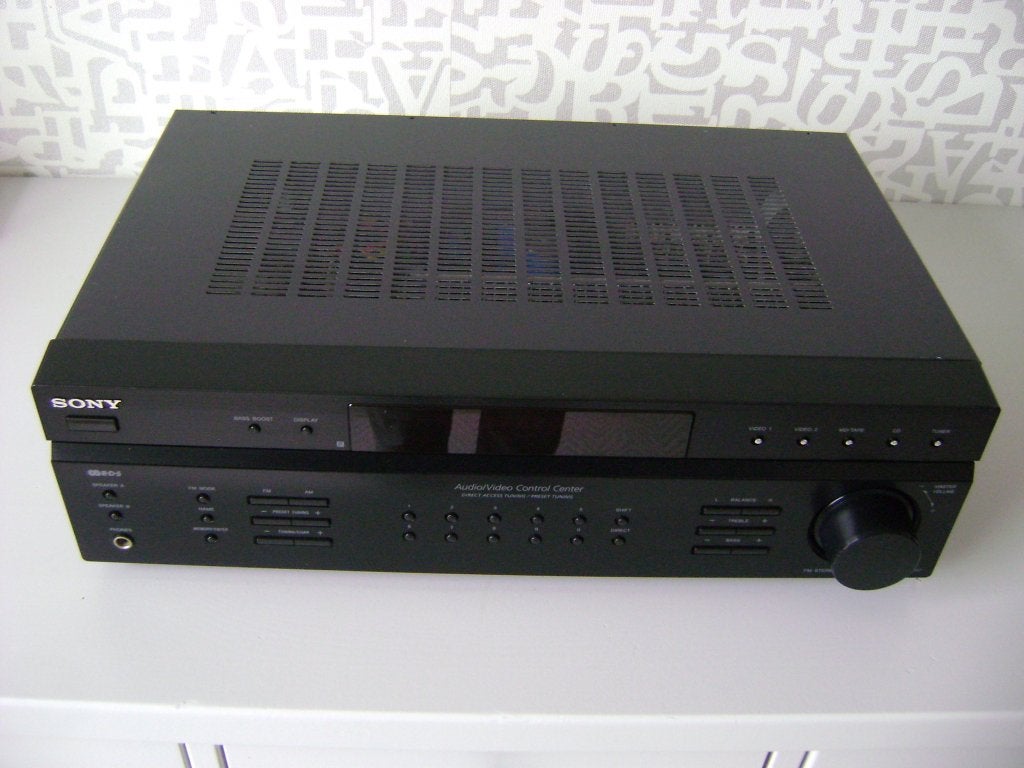 Sony receiver STR DE 197, Ophalen, Gebruikt, Sony, Minder dan 60 watt