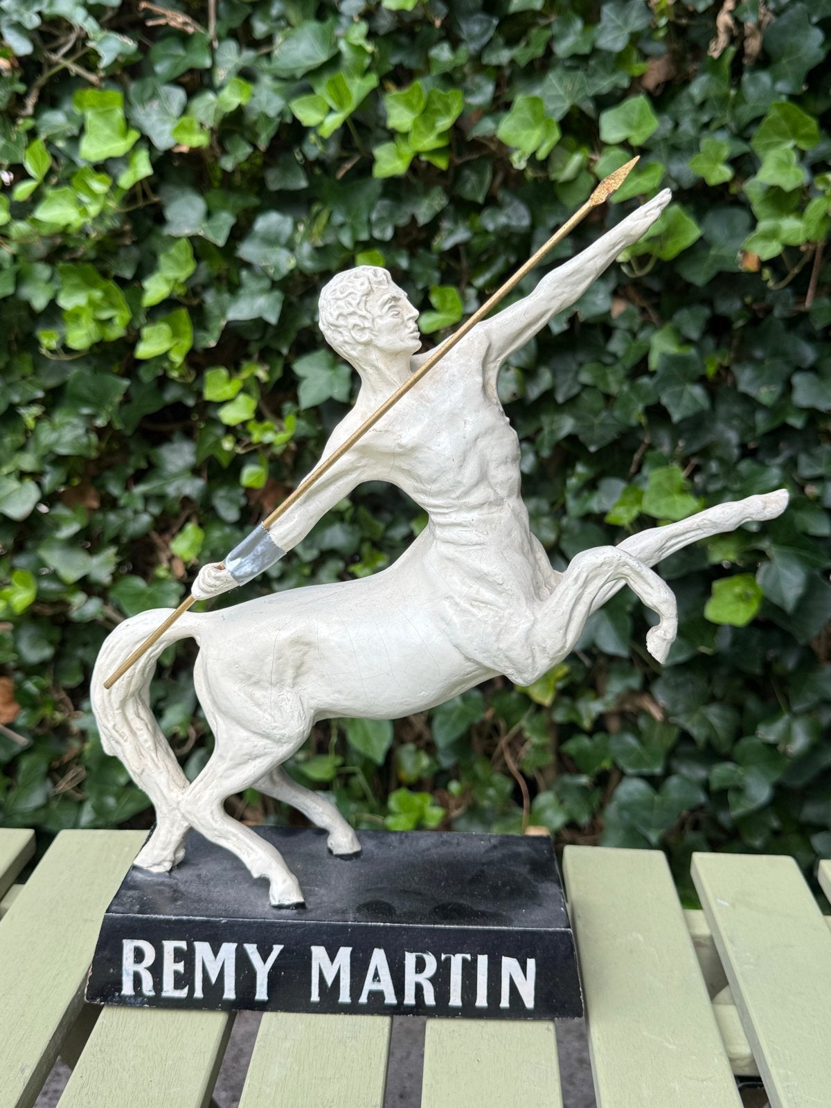 Prachtig reclamebeeld Remy Martin Centaur 32 cm hoog, Ophalen of Verzenden, Gebruikt, Fantasy
