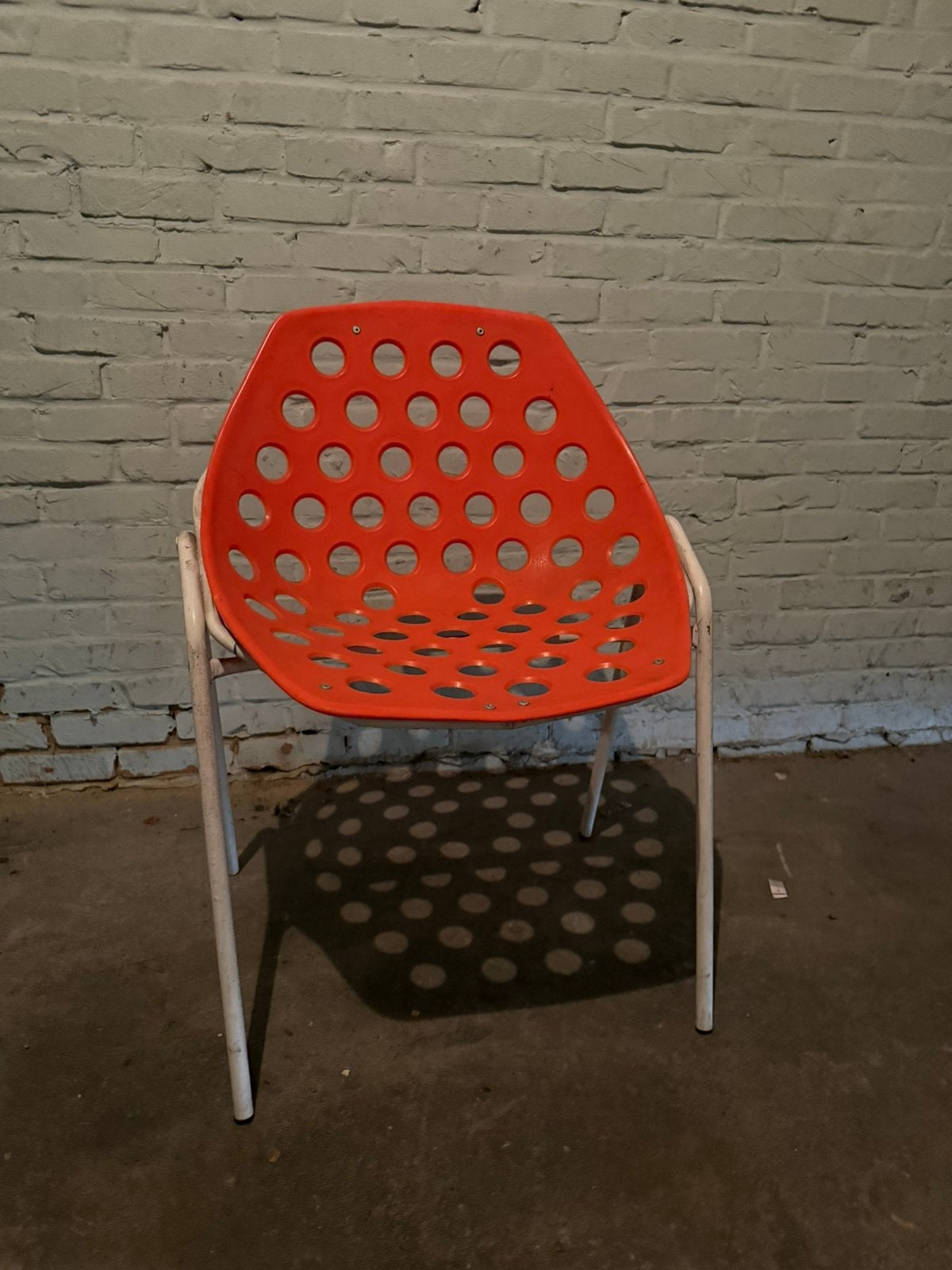 Vintage Pierre Guariche stoeltjes, Ophalen, Zo goed als nieuw, Twee