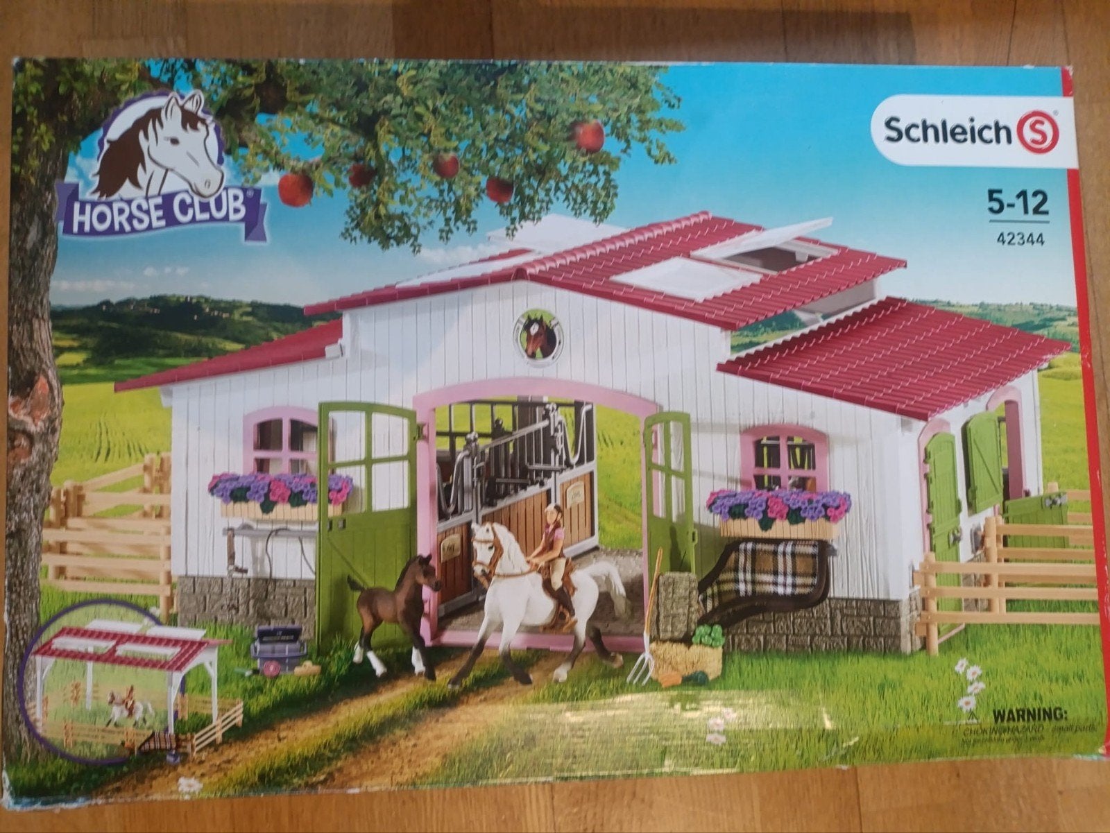 Schleich 42344 Paardenmanege, Ophalen of Verzenden, Zo goed als nieuw