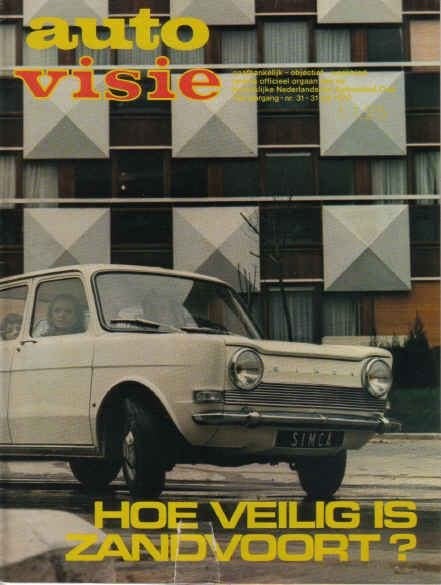Autovisie 31 1970 : Triumph 2000 Mk2 - Ford Taunus - Opel, Ophalen of Verzenden, Gelezen, Algemeen