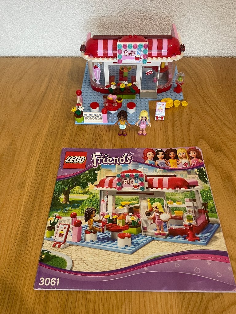 Lego Friends City Park Cafe (3061), Lego, Friends, Ophalen of Verzenden, Zo goed als nieuw