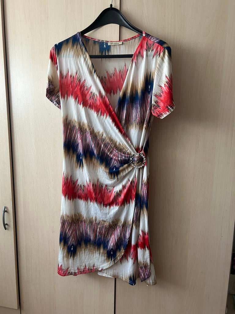 Keurig nette lange dames jurk L., Kleding | Dames, Maat 38/40 (M), Zwart, Ophalen of Verzenden, Zo goed als nieuw