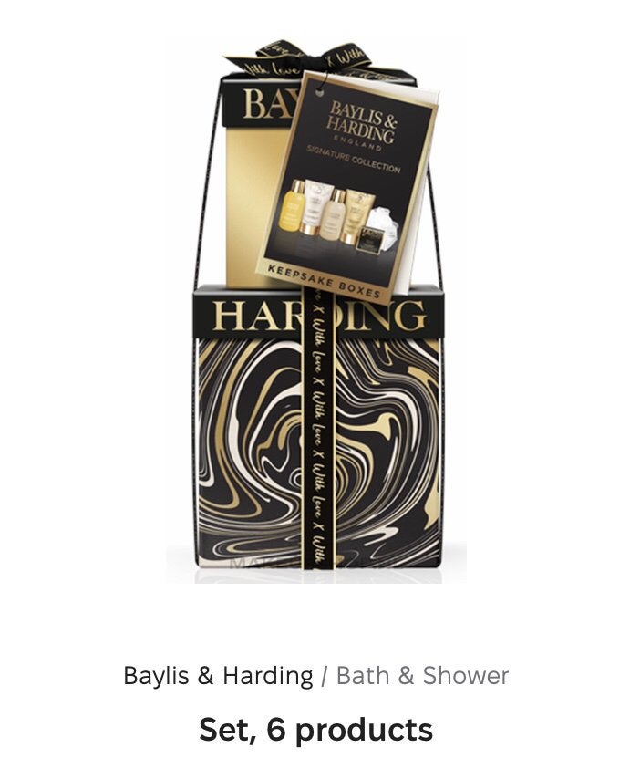 BAYLIS&HARDING VERZORGING 6 producten, Ophalen of Verzenden, Zo goed als nieuw, Bad & Douche