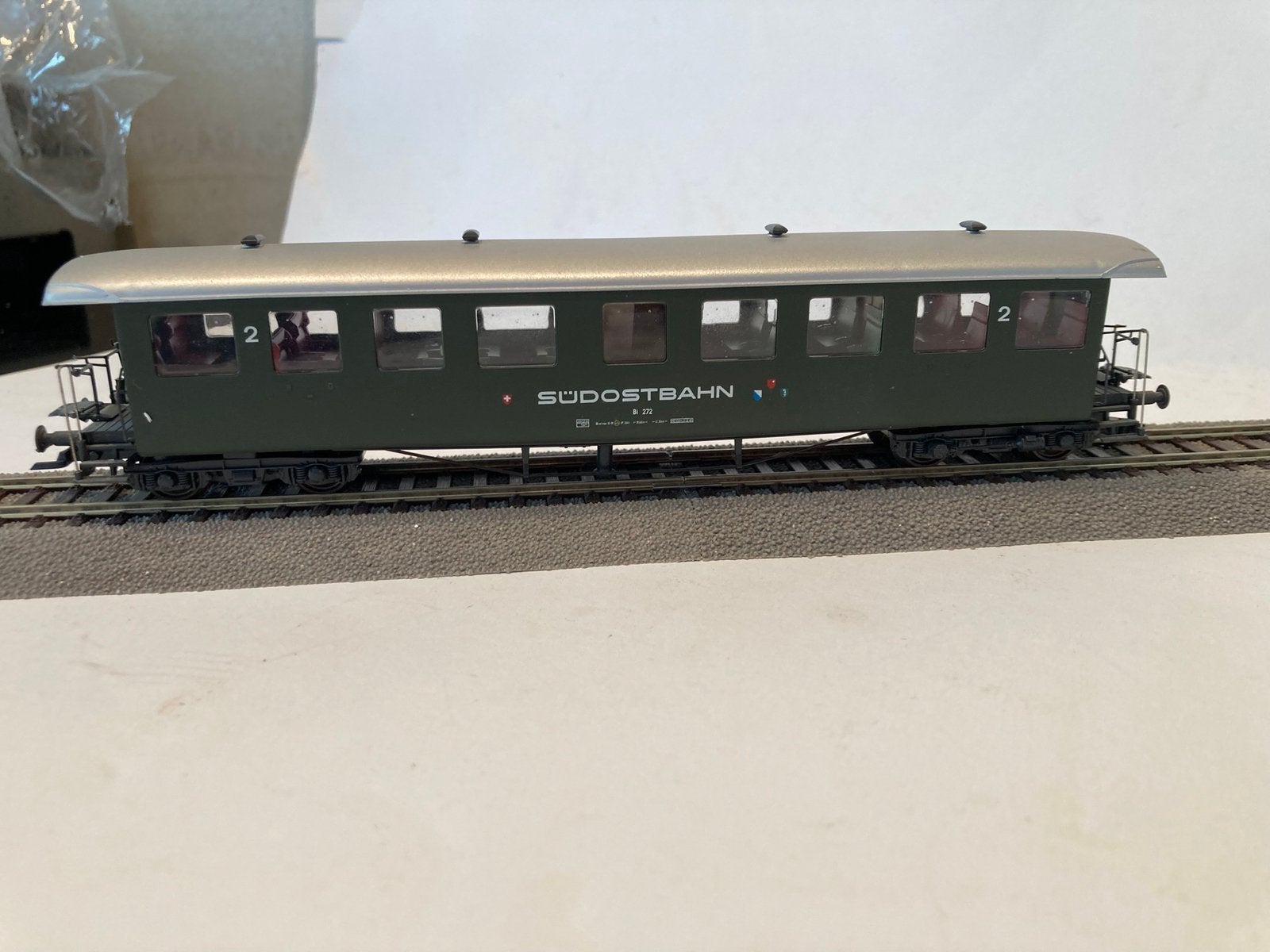 SUDOSTBAHN balkon rijtuig, Gelijkstroom, Wagon, Ophalen of Verzenden, Zo goed als nieuw