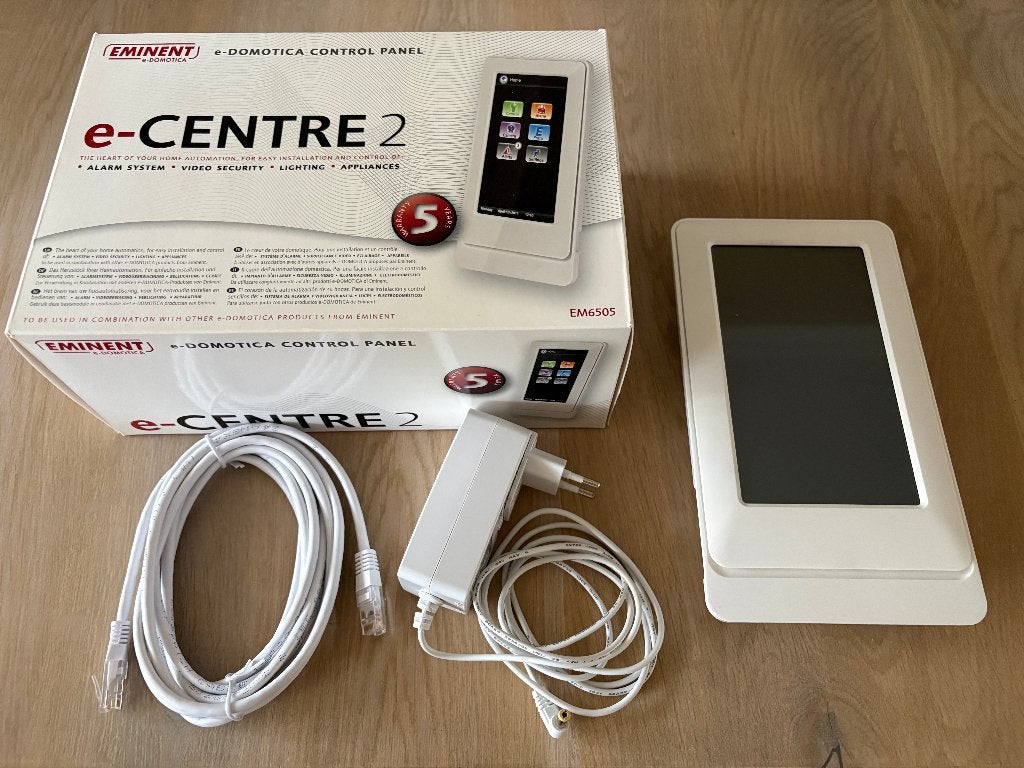 e-Domotica e-Centre 2 Basisstation met touchscreen z-wave, Ophalen of Verzenden, Gebruikt, Overige typen