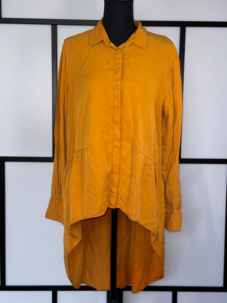Zara mosterdgele jurk maat M, Kleding | Dames, Maat 38/40 (M), Geel, Ophalen of Verzenden, Gedragen