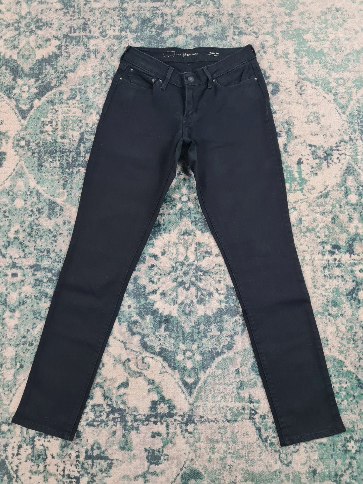 Levi's Modern Rise Skinny W29 L32 Dames Tulsi2932 Mid-rise, Zwart, Ophalen of Verzenden, Zo goed als nieuw, W28 - W29 (confectie 36)