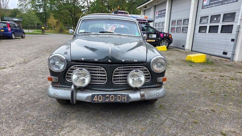 Volvo Amazon P130, 2 deurs, LPG, Bj. 1967 Schuurvondst., Auto's, Achterwielaandrijving, Zwart, Handgeschakeld, Particulier