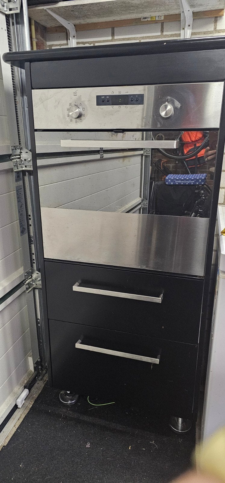 IKEA Whirlpool Oven met lades - 80.5x62x141 cm, Ophalen, Gebruikt, Oven, 60 cm of meer