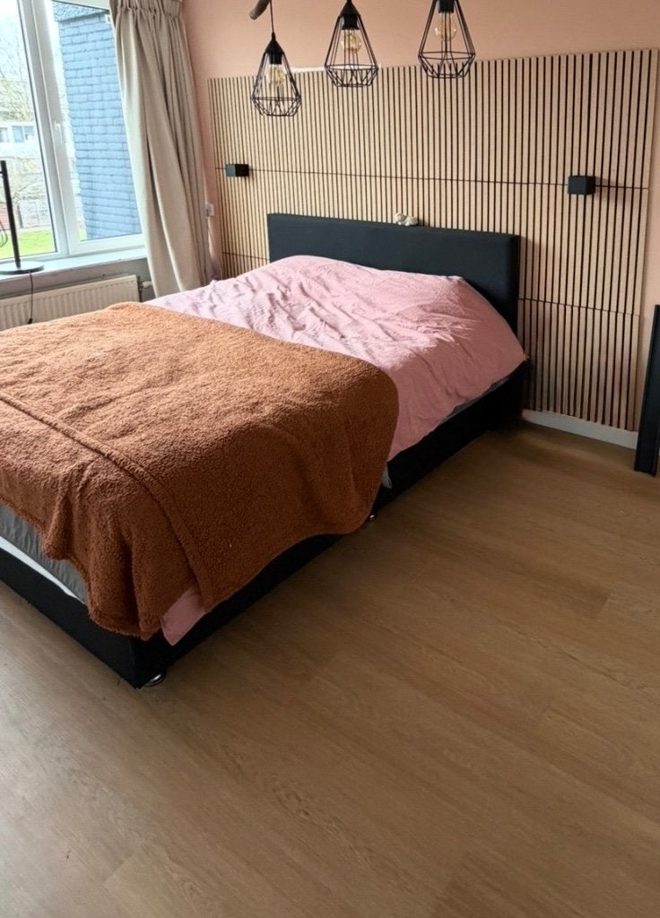 Bebo dryback PVC vloer te koop Santorini, Ophalen, Duurzaam plak PVC, 75 m² of meer, Beige