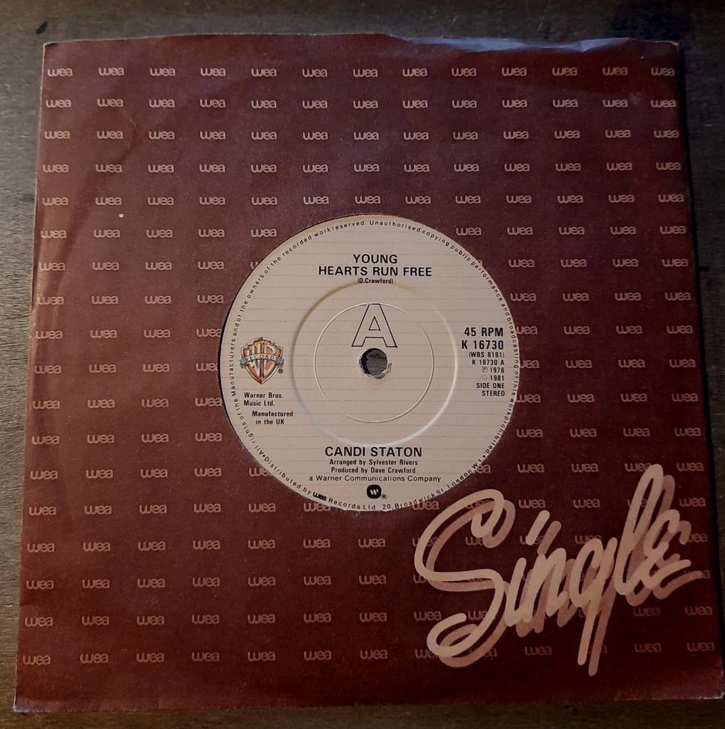 Candi Staton - Young Hearts Run Free, Ophalen of Verzenden, Zo goed als nieuw, Pop